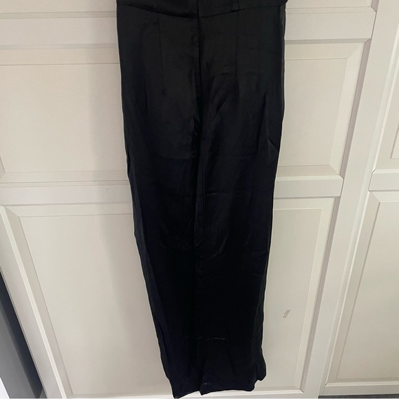 New! Nookie Virtue Black Satin One Shoulder Long Gown Maxi Dress 37680 - Picture 5 of 12